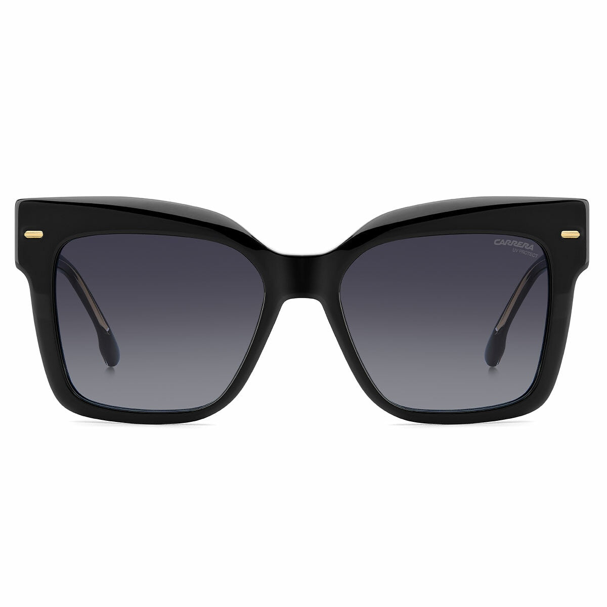 Carrera 3037/S 807 Women's Sunglasses Square Black Acetate