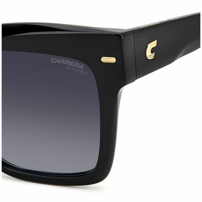 Carrera 3037/S 807 Women's Sunglasses Square Black Acetate