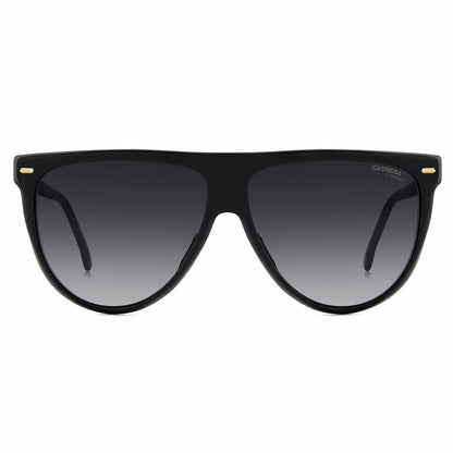 Carrera Women's Sunglasses 3055/S 807 Black Acetate Dark Grey