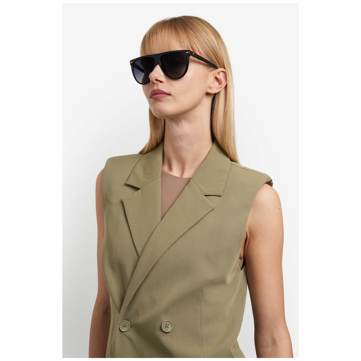 Carrera Women's Sunglasses 3055/S 807 Black Acetate Dark Grey