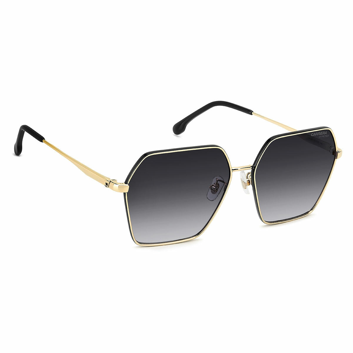 Carrera 3057/S Rhl Women's Sunglasses Gold Black Dark Grey 60mm