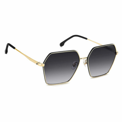 Carrera 3057/S Rhl Women's Sunglasses Gold Black Dark Grey 60mm