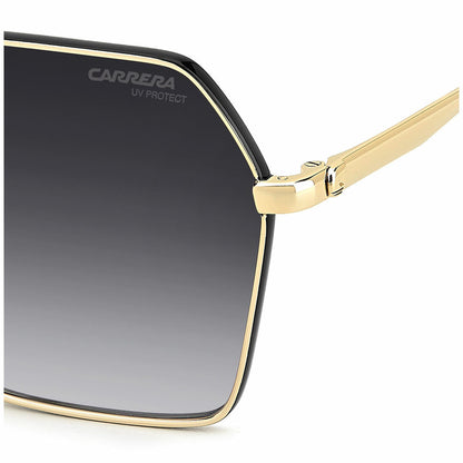 Carrera 3057/S Rhl Women's Sunglasses Gold Black Dark Grey 60mm