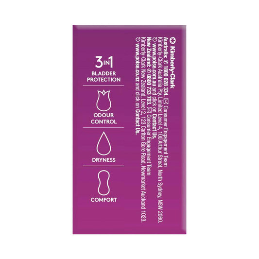 Poise Liners For Bladder Leaks Ultra Long - 20 pack