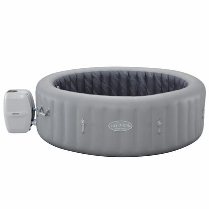 Lay-Z-Spa Santa Monica Airjet 7 Inflatable Spa Grey 1, 216cm 190L