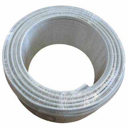 Spectra Flat Tps Cable 2 Core & Earth White Au/Nz 2.5mm