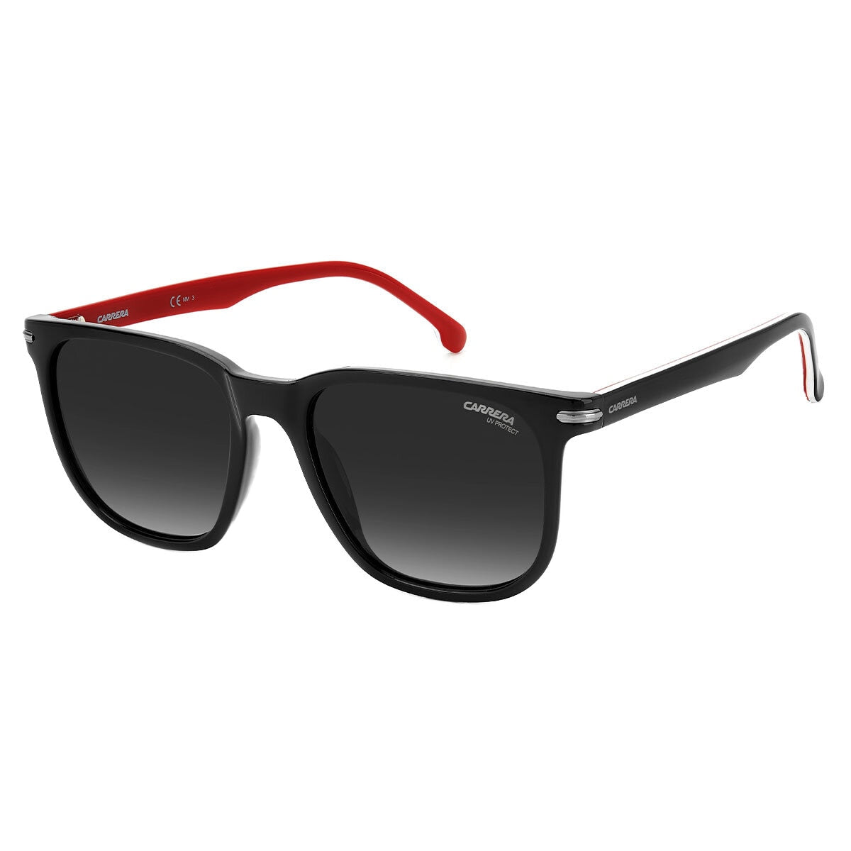 Carrera Men's Rectangular Sunglasses 300/S M4P Striped Black