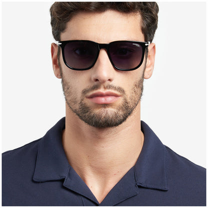 Carrera Men's Rectangular Sunglasses 300/S M4P Striped Black