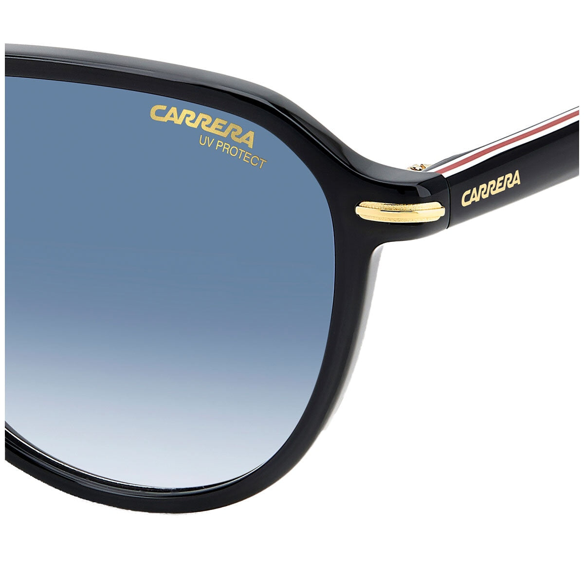 Carrera Men's Sunglasses 342/S 2M2 Black Gold Acetate
