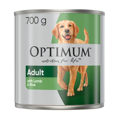 Optimum Adult Lamb & Rice Dog Food - 700g