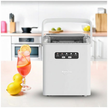 Koolatron Portable Ice Maker 12kg KIM26WAU White