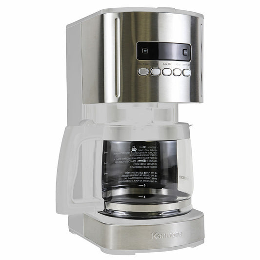 Kenmore Programmable 12 Cup Drip Coffee Maker KKCM12WAU White