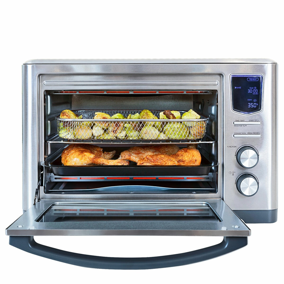 Kenmore Toaster Oven 1700W KKTOAF25SSAU Stainless Steel 24L