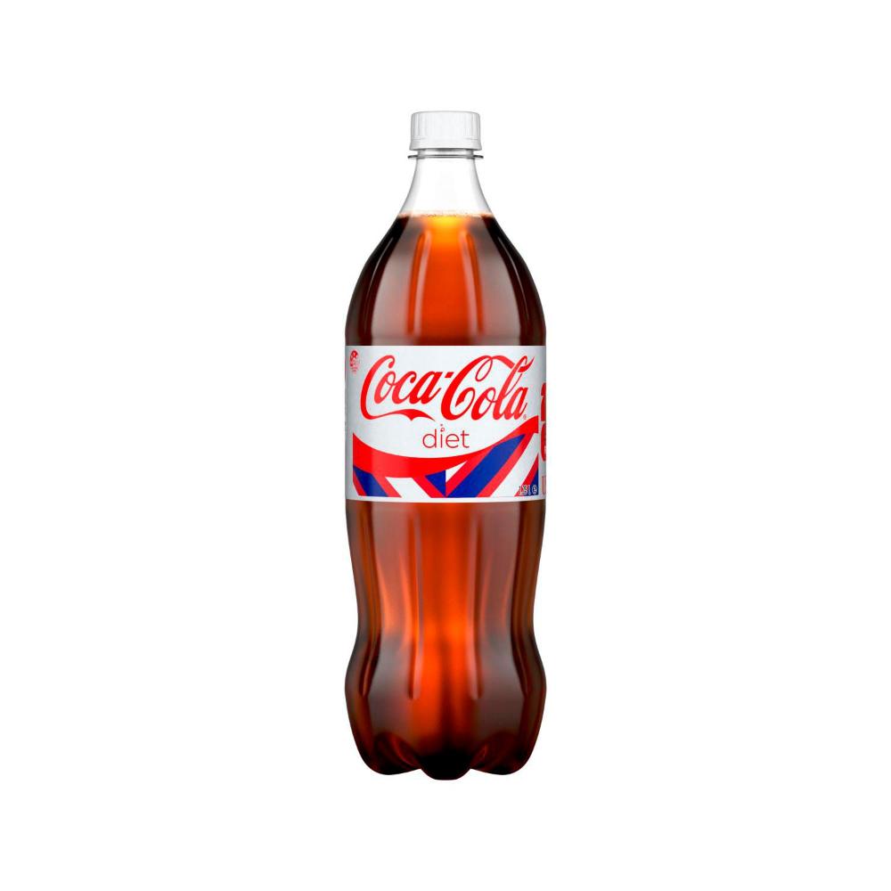 Coca-Cola Diet Coke Soft Drink Bottle - 1.25L