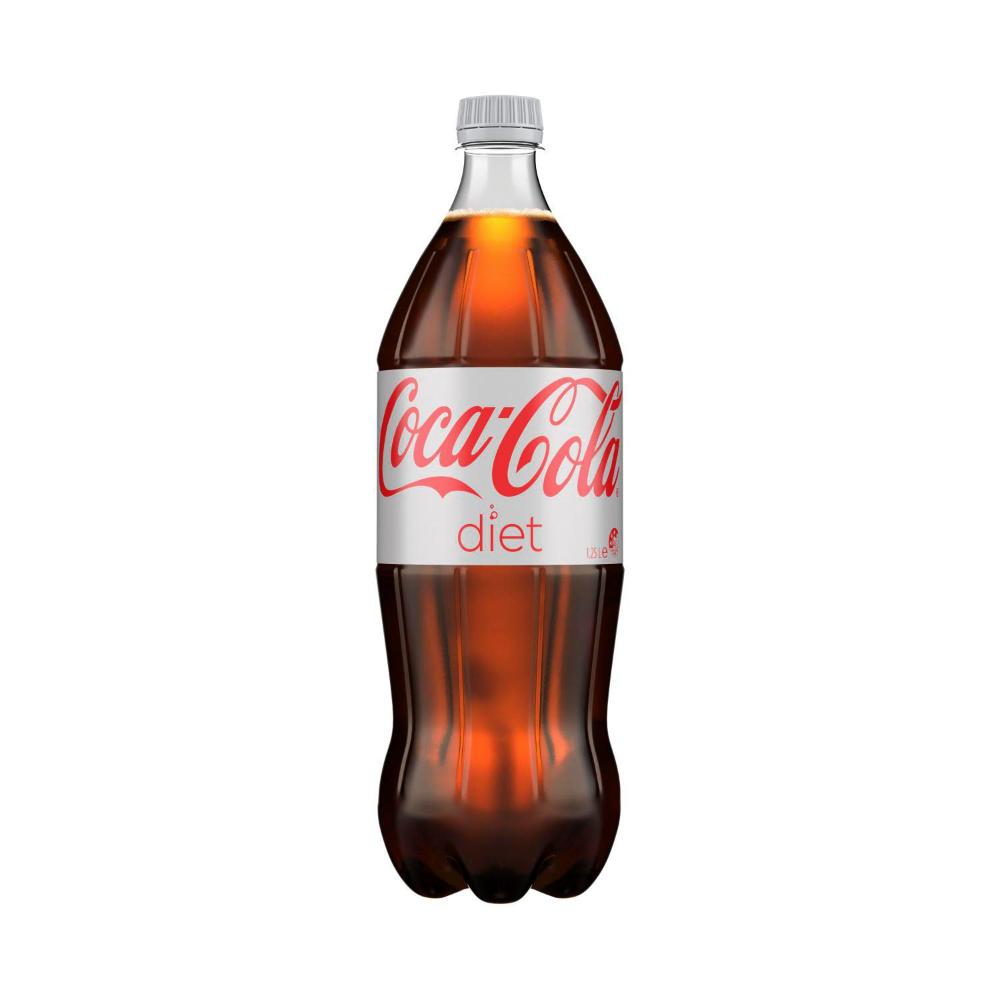 Coca-Cola Diet Coke Soft Drink Bottle - 1.25L
