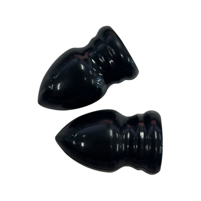 Windoware Black Curtain Rod Acorn Finial - 16mm - 2 Pack