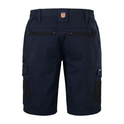 Citeco Size 97r Navy Mid Shorts Cotton Stretch Cargo