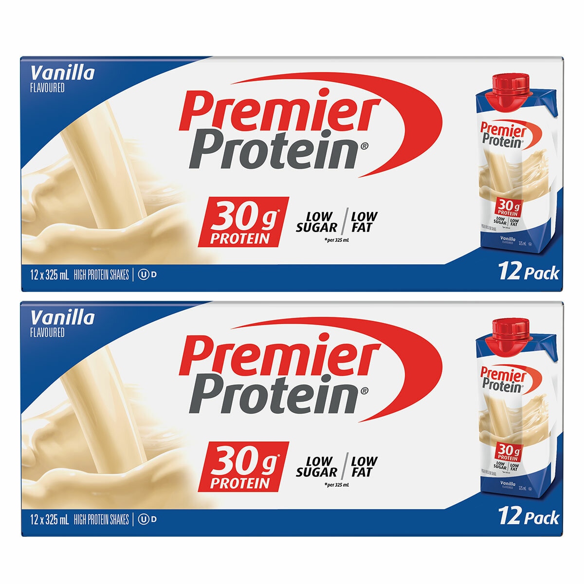 Premier Protein Vanilla Protein Shake Creamy 24 x 325mL