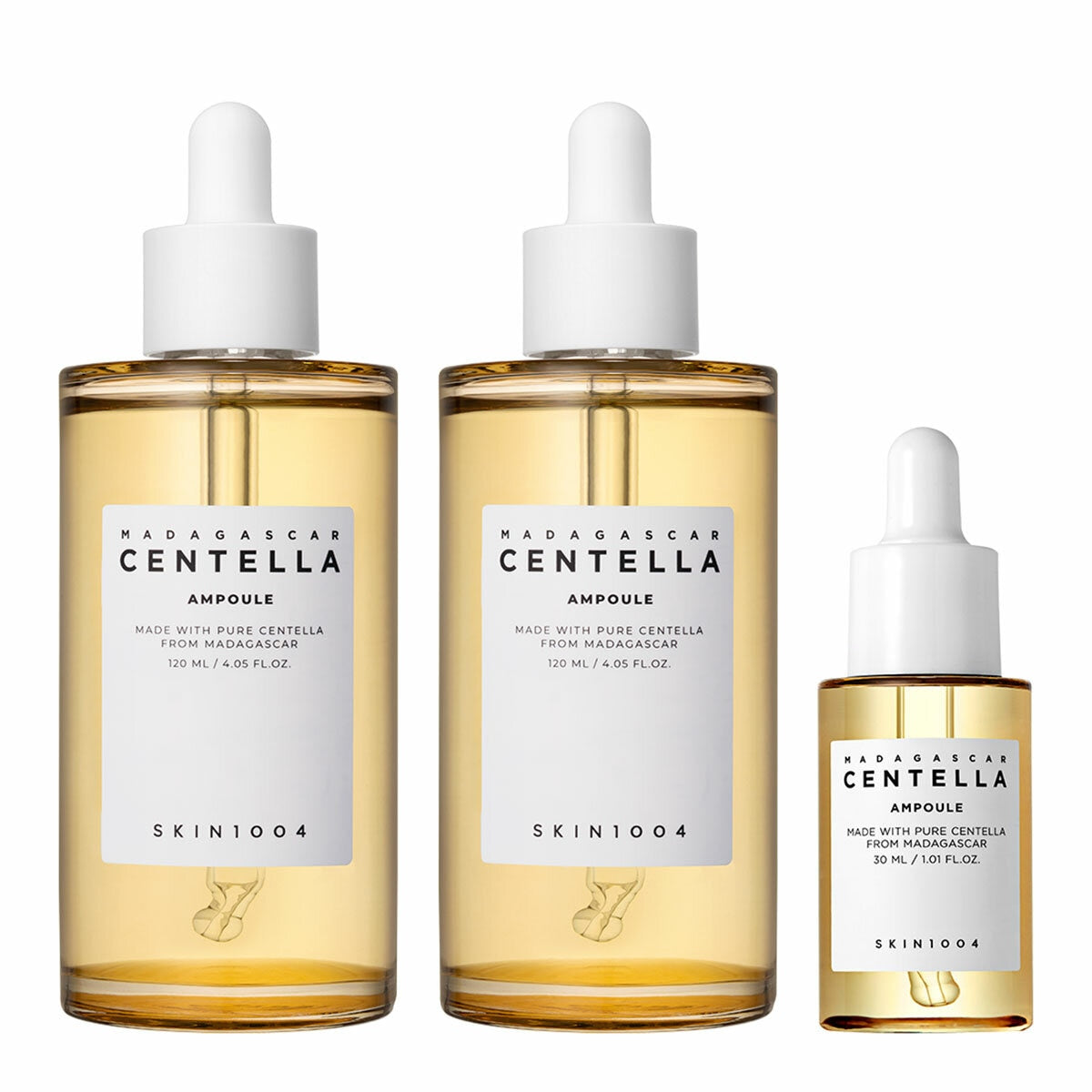 SKIN1004 Madagascar Centella Ampoule Set + Soothing 2 x 120mL 30mL