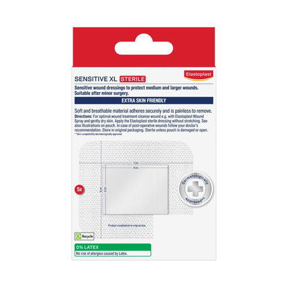 Elastoplast Sensitive XL Dressings - 5 pack