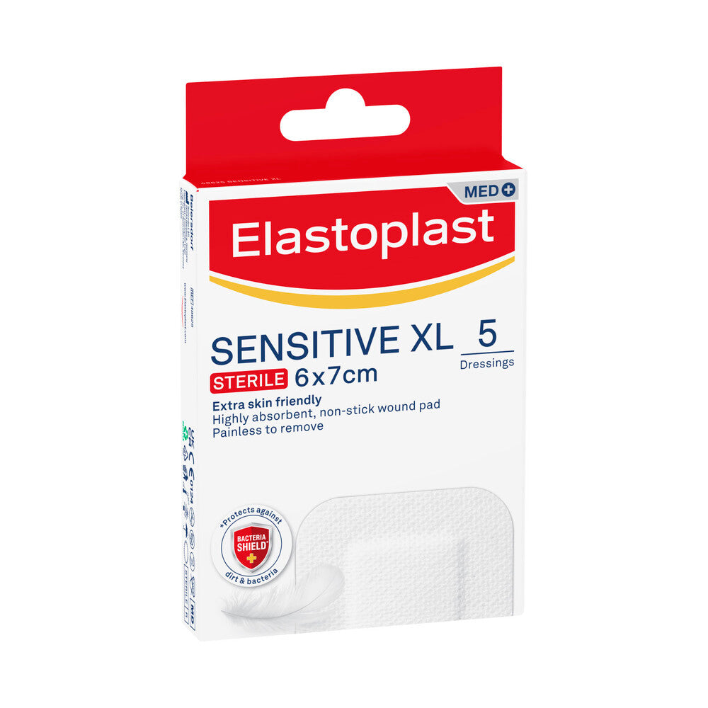 Elastoplast Sensitive XL Dressings - 5 pack