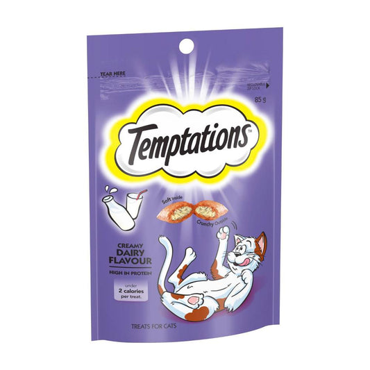 Temptations Cat Treats Creamy Dairy - 85g
