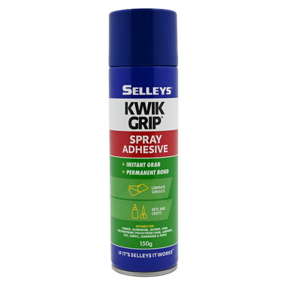Selleys Kwik Grip Contact Adhesive Spray - 150g