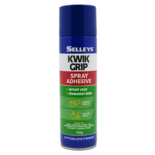 Selleys Kwik Grip Contact Adhesive Spray - 150g