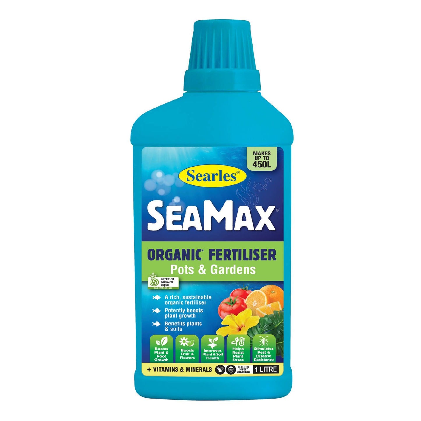 Searles SeaMax Liquid Organic Fertiliser - 1L