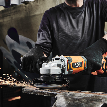 AEG Angle Grinder - 18V - 125mm - 9,200rpm - Skin Only