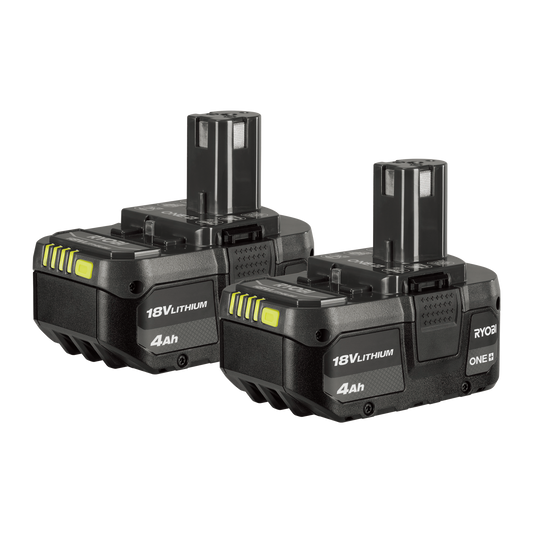 Ryobi ONE+ Battery Twin Pack - 2 x 4.0Ah
