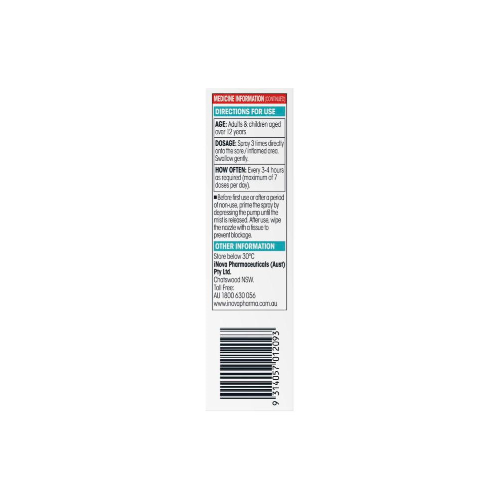 Difflam Plus Anaesthetic Sore Throat Spray - 30mL
