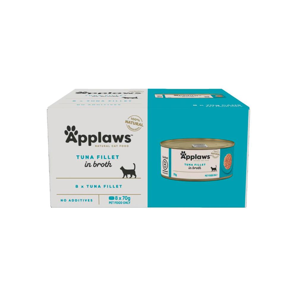 Applaws Cat Food Multipack Tuna Fillets 70g - 8 pack