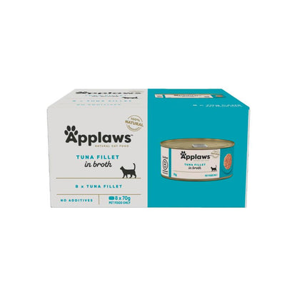 Applaws Cat Food Multipack Tuna Fillets 70g - 8 pack