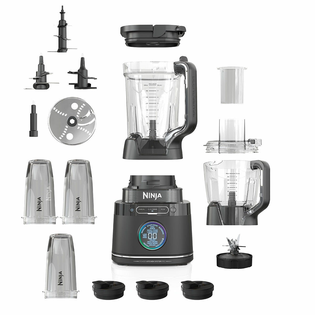 Ninja Detect Power Blender + Processor Pro TB401 1200W Black
