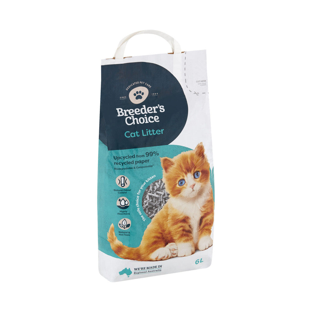 Breeders Choice Cat Litter Paper - 6L