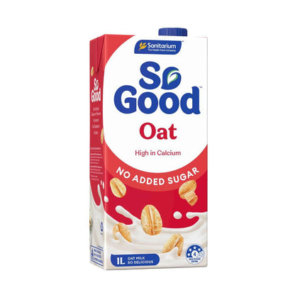 Sanitarium So Good Long Life No Added Sugar Oat Milk - 1L