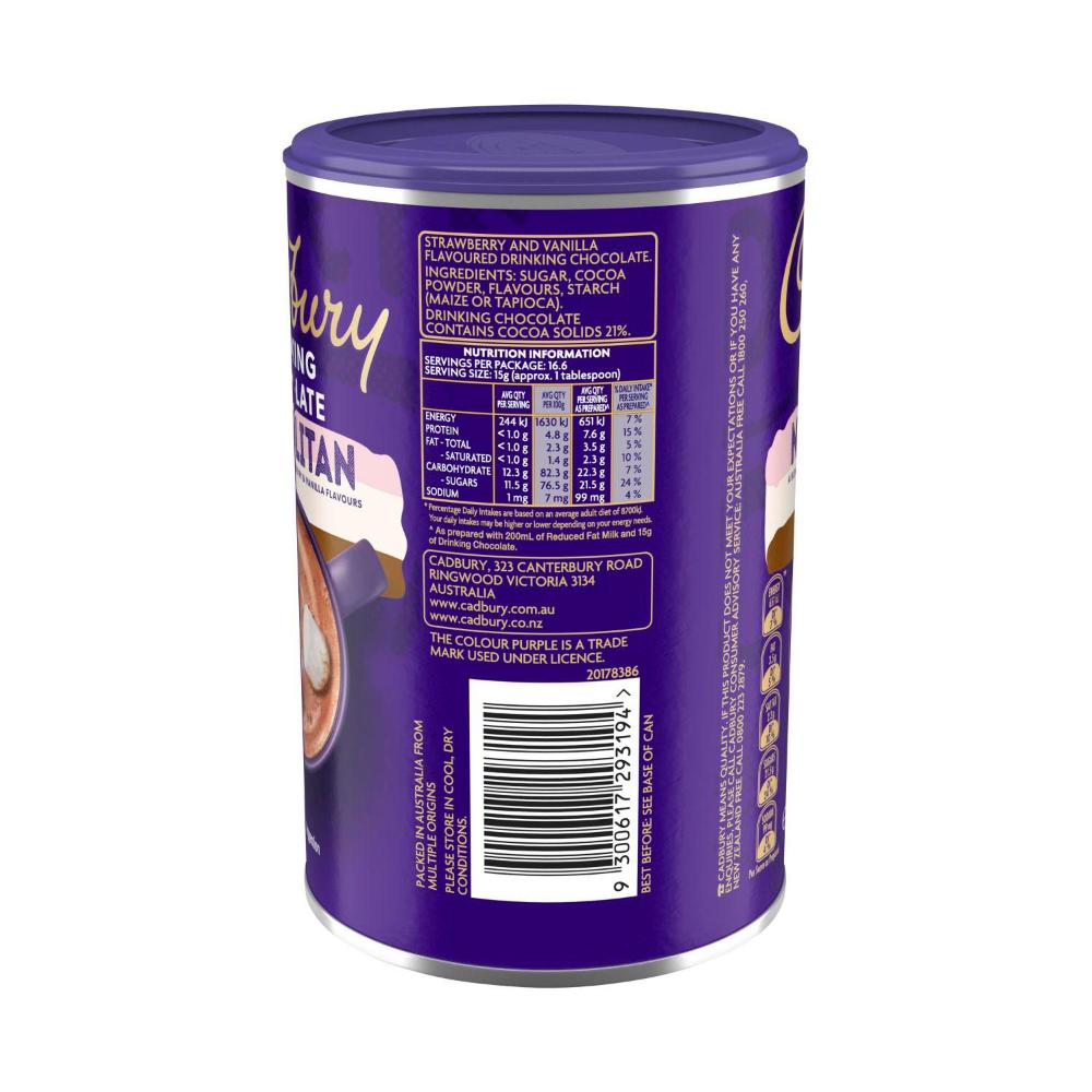 Cadbury Neapolitan Drinking Chocolate - 250g