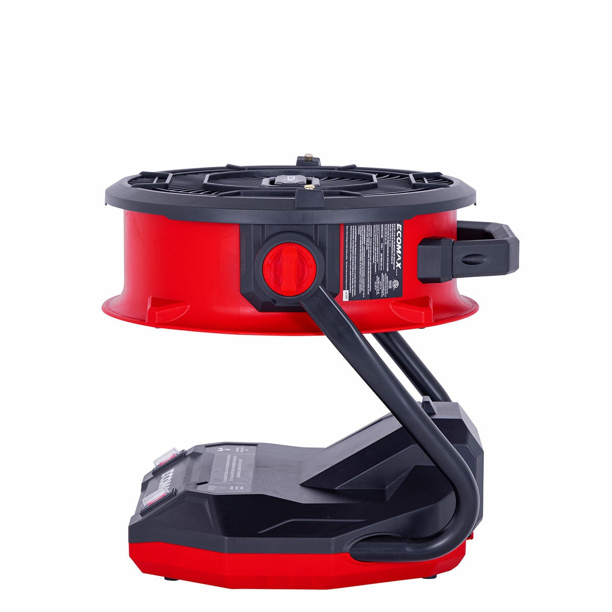 Ecomax Misting Fan EMF503014M Red Black Pp/Metal Portable 30cm