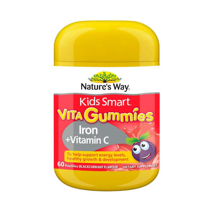 Nature's Way Kids Smart Gummies Iron + Vitamin - 60 pack