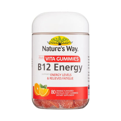Nature's Way Adult Vita Gummies B12 Energy - 80 pack
