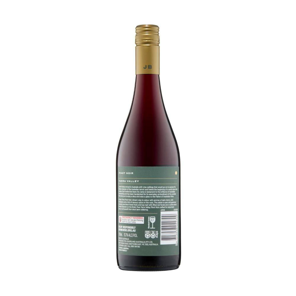 James Busby Yarra Valley Pinot Noir 750ml - 1 Each
