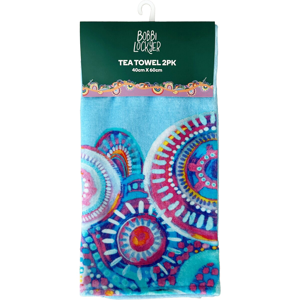 Bobbi Lockyer Tea Towels Assorted 2 Pack