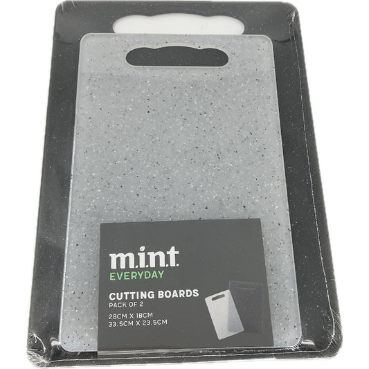 Mint Plastic Cutting Boards 2 Pack