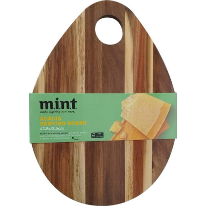 Mint Acacia Serving Board Each