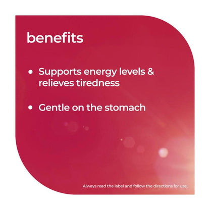 Nature's Way High Strength Iron +vitamin C & B12 Tablets - 30 Pack