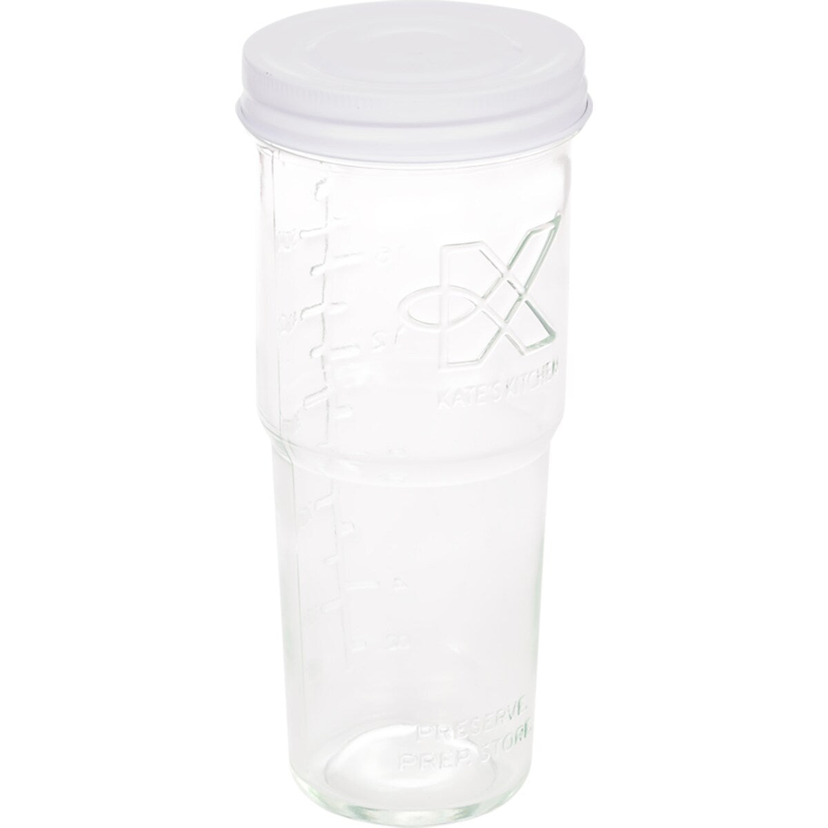 Kate's Kitchen Embossed Stackable Preserving Jar 750ml Each