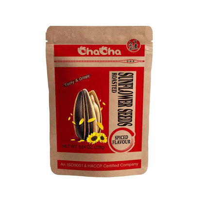 Chacha Roasted Sunflower Seeds Spiced - 228g