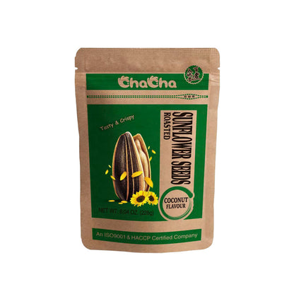 Chacha Roasted Sunflower Seeds Coconut - 228g