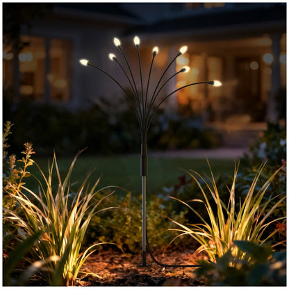 Sol-R-Brite Solar Firefly Lights Set of 4 IP65 Black Weather Resistant